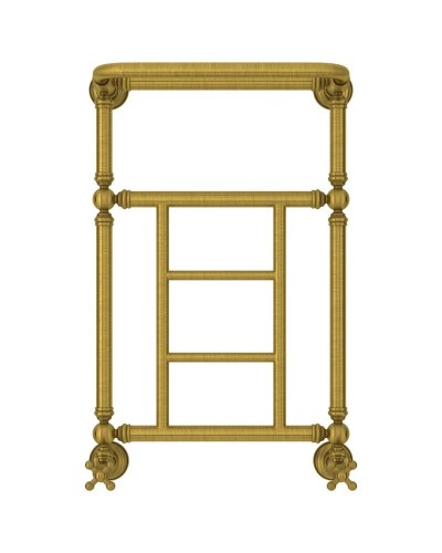 Полотенцесушитель водяной 660х400 состаренная латунь Сунержа Ренессанс 1452 051-0282-6640