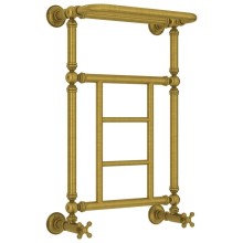 Полотенцесушитель водяной 660х400 состаренная латунь Сунержа Ренессанс 1452 051-0282-6640