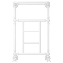 Полотенцесушитель водяной 660х400 белый глянец Сунержа Ренессанс 1452 12-0282-6640