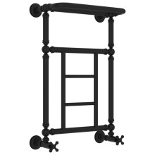 Полотенцесушитель водяной 660х400 черный матовый Сунержа Ренессанс 1452 31-0282-6640