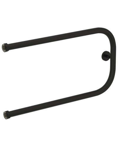 Полотенцесушитель водяной 320х650 черный матовый Сунержа П-образный+ 31-4003-3265