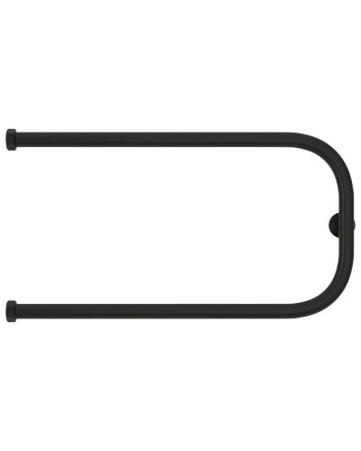 Полотенцесушитель водяной 320х650 черный матовый Сунержа П-образный+ 31-4003-3265