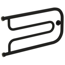 Полотенцесушитель водяной 320х650 черный матовый Сунержа Гусли+ 31-4009-3265