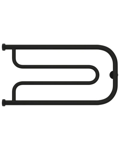 Полотенцесушитель водяной 320х650 черный матовый Сунержа Гусли+ 31-4009-3265