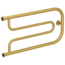 Полотенцесушитель водяной 320х650 золотой матовый Сунержа Гусли+ 032-4009-3265