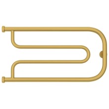 Полотенцесушитель водяной 320х650 золотой матовый Сунержа Гусли+ 032-4009-3265