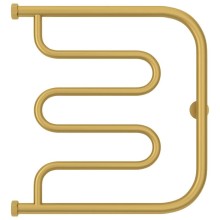 Полотенцесушитель водяной 500х500 золотой матовый Сунержа Лира+ 032-4011-5050