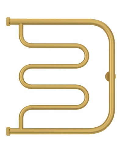 Полотенцесушитель водяной 500х500 золотой матовый Сунержа Лира+ 032-4011-5050