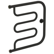 Полотенцесушитель водяной 500х500 темный титан муар Сунержа Лира+ 15-4011-5050