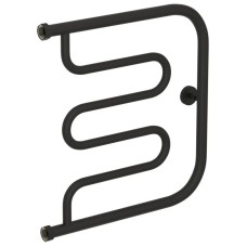 Полотенцесушитель водяной 500х500 темный титан муар Сунержа Лира+ 15-4011-5050