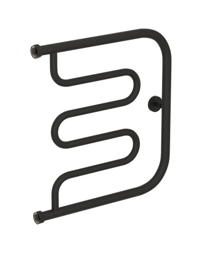 Полотенцесушитель водяной 500х500 темный титан муар Сунержа Лира+ 15-4011-5050