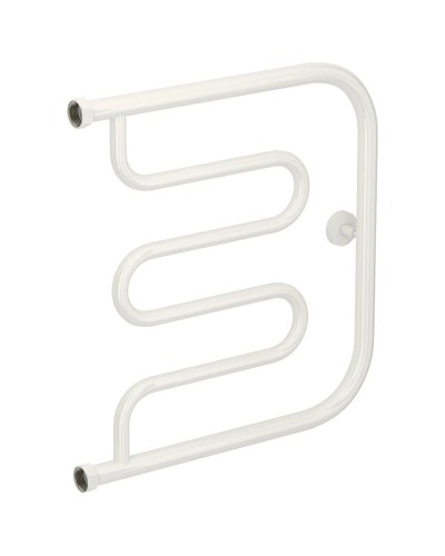 Полотенцесушитель водяной 500х500 белый глянец Сунержа Лира+ 12-4011-5050