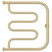 Полотенцесушитель водяной 500х500 шампань матовая Сунержа Лира+ 022-4011-5050