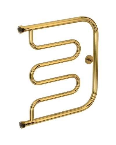 Полотенцесушитель водяной 500х500 золотой Сунержа Лира+ 03-4011-5050