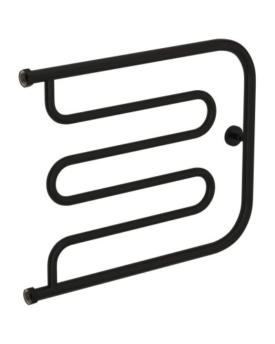 Полотенцесушитель водяной 500х650 черный матовый Сунержа Лира+ 31-4011-5065