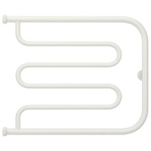 Полотенцесушитель водяной 500х650 белый глянец Сунержа Лира+ 12-4011-5065