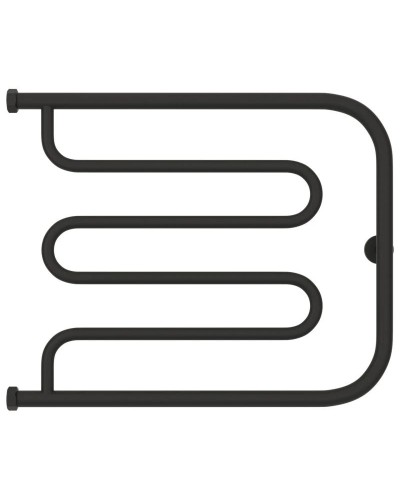 Полотенцесушитель водяной 500х650 темный титан муар Сунержа Лира+ 15-4011-5065