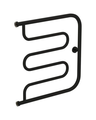 Полотенцесушитель водяной 600х600 черный матовый Сунержа Лира+ 31-4011-6060