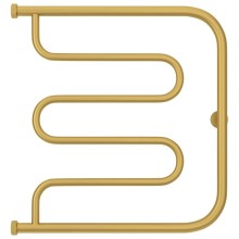 Полотенцесушитель водяной 600х600 золотой матовый Сунержа Лира+ 032-4011-6060