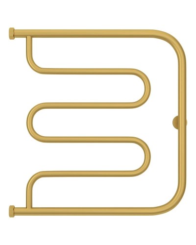 Полотенцесушитель водяной 600х600 золотой матовый Сунержа Лира+ 032-4011-6060