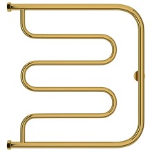 Полотенцесушитель водяной 600х600 золотой Сунержа Лира+ 03-4011-6060