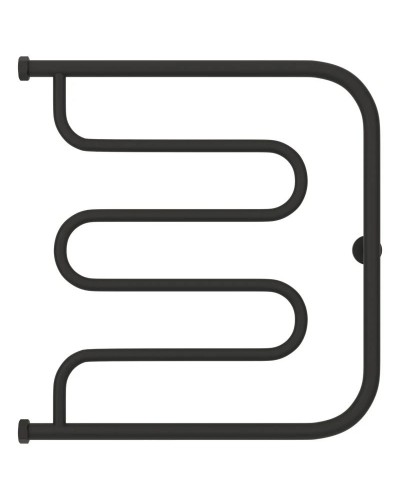 Полотенцесушитель водяной 600х600 темный титан муар Сунержа Лира+ 15-4011-6060