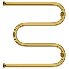 Полотенцесушитель водяной 500х500 золотой Сунержа М-образный+ 03-4007-5050