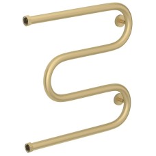 Полотенцесушитель водяной 500х500 шампань матовая Сунержа М-образный+ 022-4007-5050