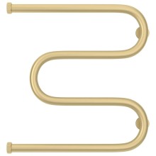 Полотенцесушитель водяной 500х500 шампань матовая Сунержа М-образный+ 022-4007-5050