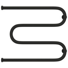 Полотенцесушитель водяной 500х650 черный матовый Сунержа М-образный+ 31-4007-5065