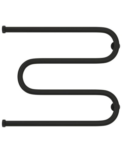 Полотенцесушитель водяной 500х650 черный матовый Сунержа М-образный+ 31-4007-5065