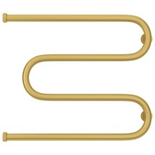 Полотенцесушитель водяной 500х650 золотой матовый Сунержа М-образный+ 032-4007-5065