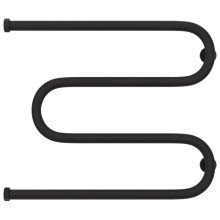 Полотенцесушитель водяной 500х650 темный титан муар Сунержа М-образный+ 15-4007-5065