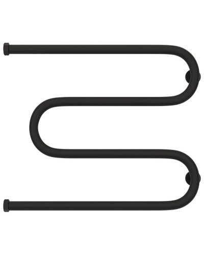 Полотенцесушитель водяной 500х650 темный титан муар Сунержа М-образный+ 15-4007-5065