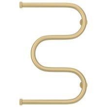 Полотенцесушитель водяной 600х400 шампань матовая Сунержа М-образный+ 022-4007-6040