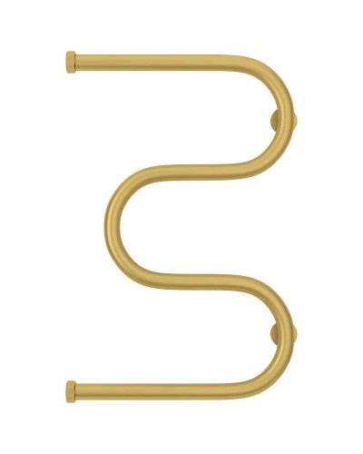 Полотенцесушитель водяной 600х400 золотой матовый Сунержа М-образный+ 032-4007-6040