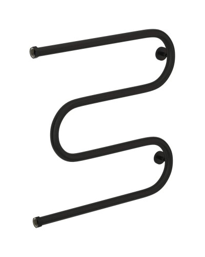 Полотенцесушитель водяной 600x600 черный матовый Сунержа М-образный+ 31-4007-6060