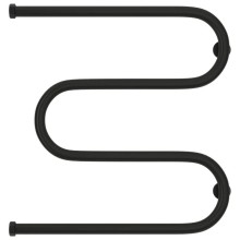 Полотенцесушитель водяной 600x600 черный матовый Сунержа М-образный+ 31-4007-6060