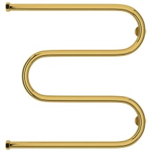 Полотенцесушитель водяной 600x600 золотой Сунержа М-образный+ 03-4007-6060