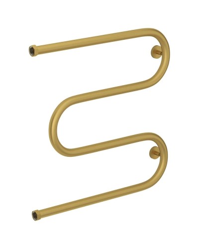 Полотенцесушитель водяной 600x600 золотой матовый Сунержа М-образный+ 032-4007-6060