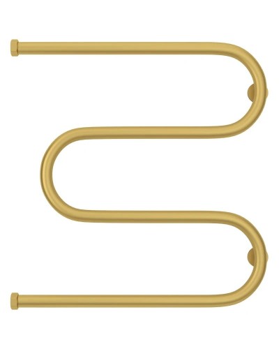 Полотенцесушитель водяной 600x600 золотой матовый Сунержа М-образный+ 032-4007-6060