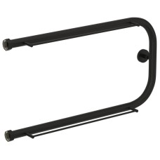 Полотенцесушитель водяной 320х650 черный матовый Сунержа П-образный +2 полки 31-4004-3265
