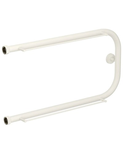 Полотенцесушитель водяной 320х650 белый матовый Сунержа П-образный +2 полки 30-4004-3265