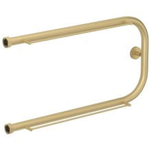 Полотенцесушитель водяной 320х650 шампань матовая Сунержа П-образный +2 полки 022-4004-3265