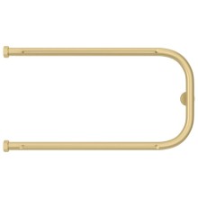 Полотенцесушитель водяной 320х650 шампань матовая Сунержа П-образный +2 полки 022-4004-3265