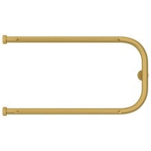 Полотенцесушитель водяной 320х650 золотой матовый Сунержа П-образный +2 полки 032-4004-3265