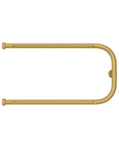 Полотенцесушитель водяной 320х650 золотой матовый Сунержа П-образный +2 полки 032-4004-3265