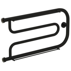 Полотенцесушитель водяной 320х650 черный матовый Сунержа Гусли +2 полки 31-4010-3265