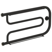 Полотенцесушитель водяной 320х650 темный титан муар Сунержа Гусли +2 полки 15-4010-3265