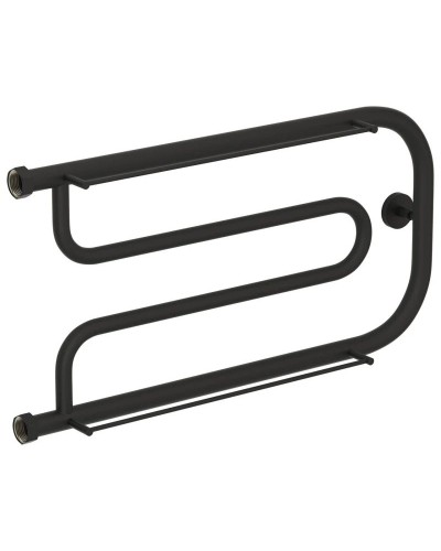 Полотенцесушитель водяной 320х650 темный титан муар Сунержа Гусли +2 полки 15-4010-3265